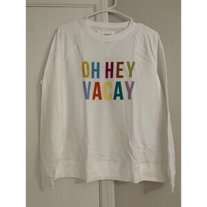 White Crewneck Sweatshirt NWT